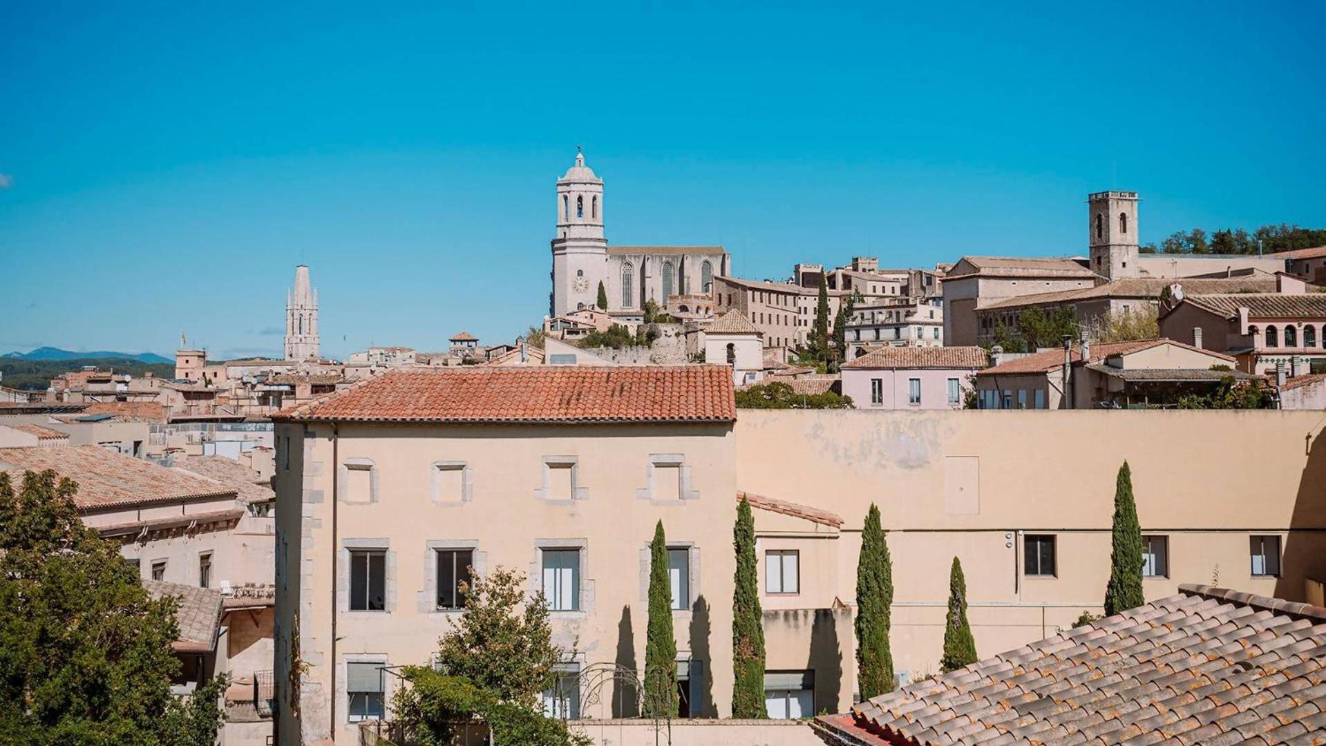 Romantic Duplex With Terrace And Great Views Girona Rom bilde